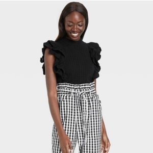 💕Ruffle Sleeve Top💕